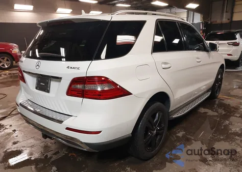 2014 Mercedes-Benz Ml 350 4Matic from USA, damaged, VIN 4JGDA5HB5EA324074